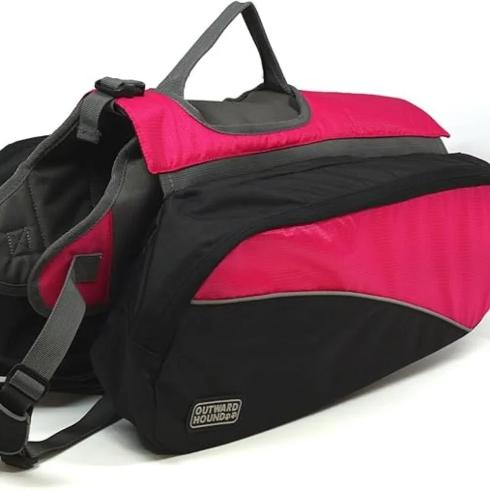 OUTWARD HOUND KYJEN STYLE #2501 DOGBACK PACK SMALL PINK